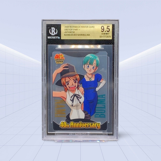 DBZxOP NAMI/BULMA #JA40-03-003 BGS MINT 9.5