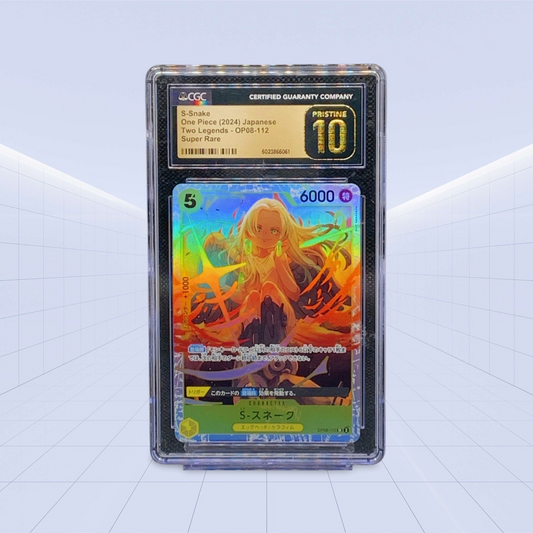 OP08-112 S-Snake CGC PRISTINE 10