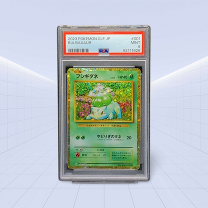 001/032 Bulbasaur PSA MINT 9