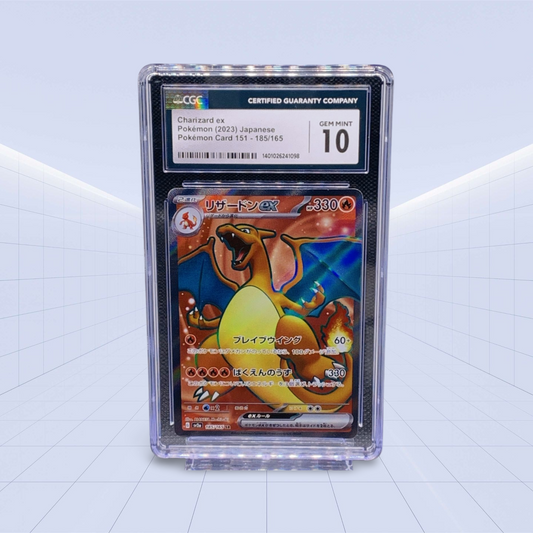 185/165 Charizard EX CGC GEM MINT 10